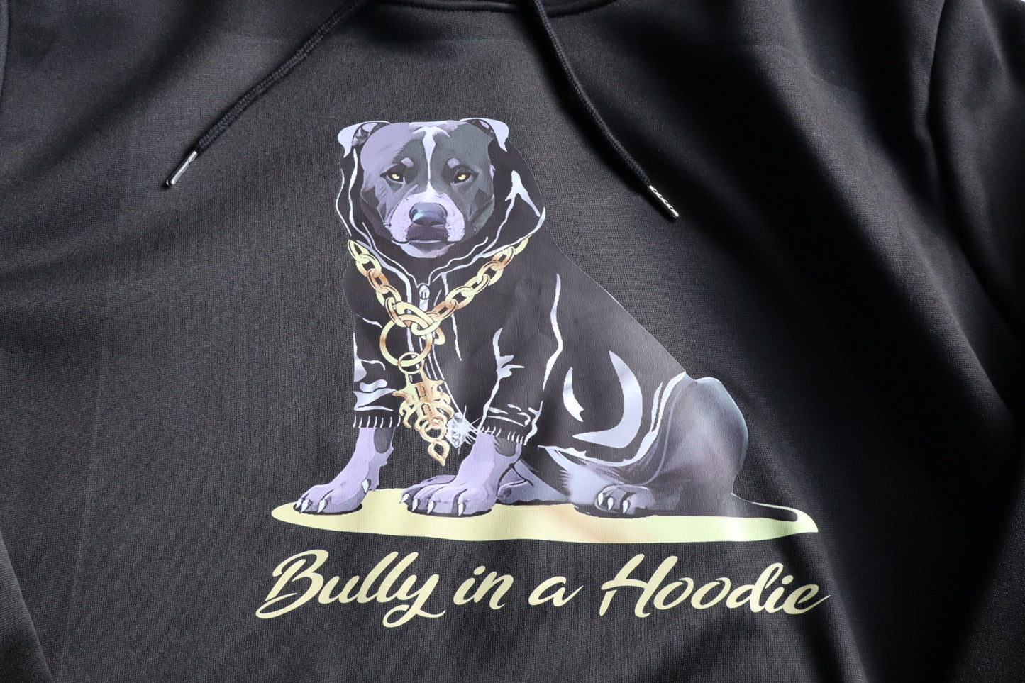 XL "Bully in a Hoodie" Black hoodies.