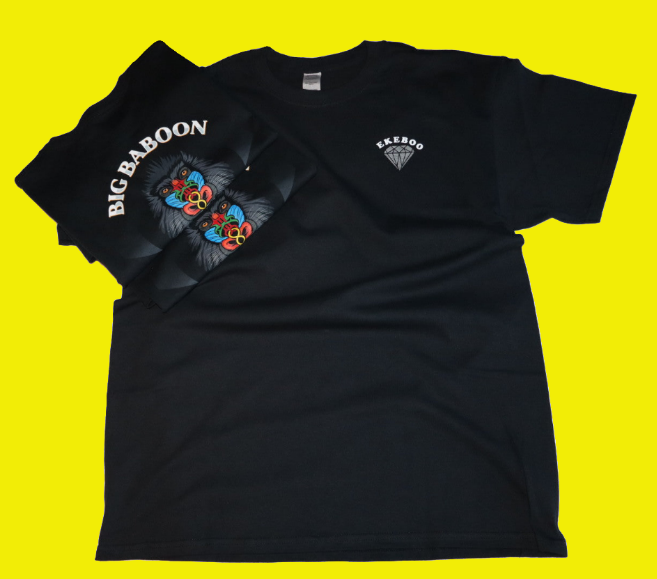 Unisex (BIG BABOON!!) Black T-Shirts