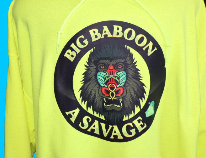 Yellow Big Baboon
