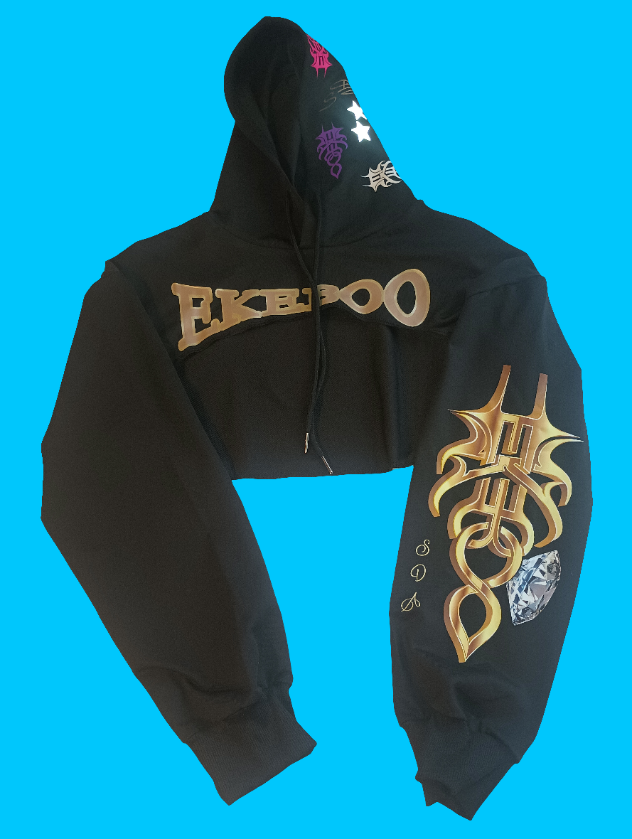 Crop top hoodies for ladies