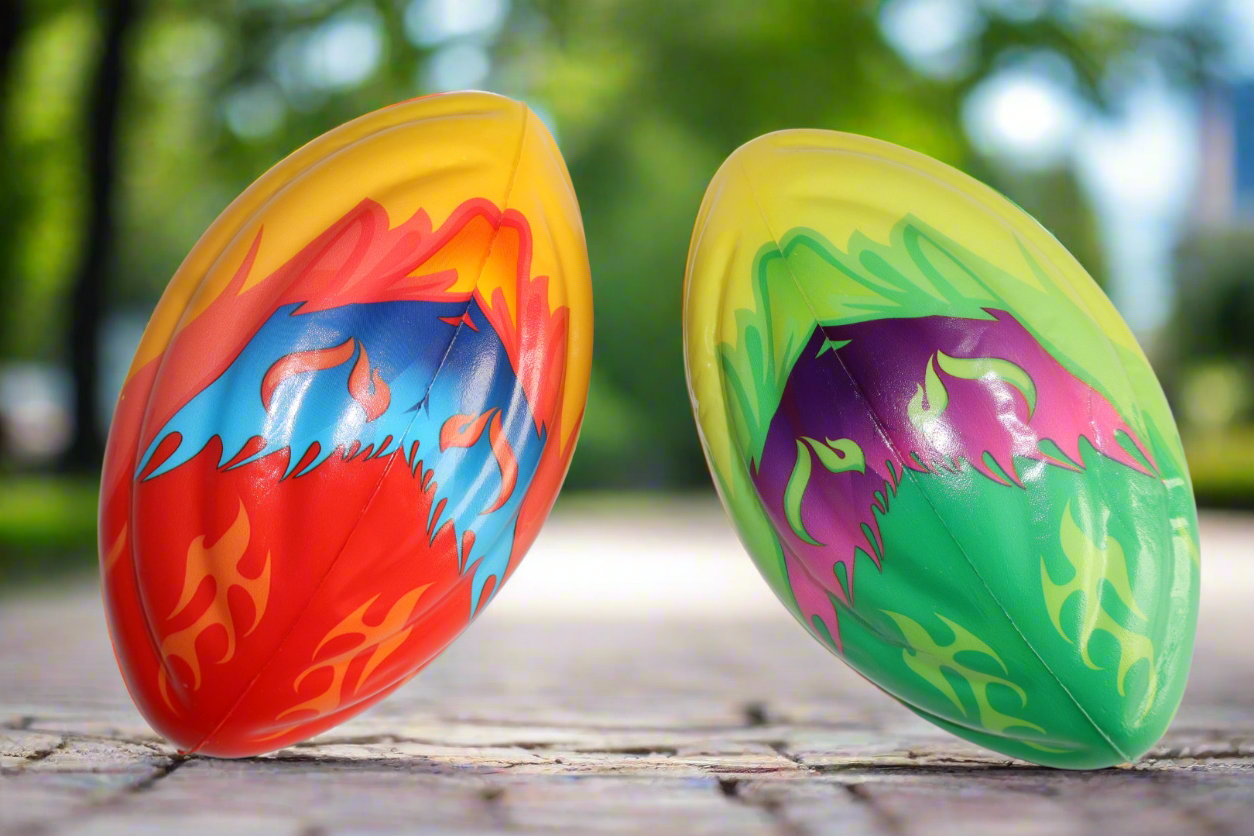 Foam Earth Footballs